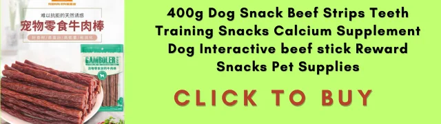 Dog snack beef strips, teeth training snacks, calcium supplement dog snacks, interactive beef stick, reward snacks for dogs, pet supplies, beef stick treats, dog training treats, calcium-rich dog snacks